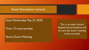 Event Simulation Lecture
